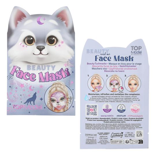 TOPModel Masque en tissu animal BEAUTY and ME