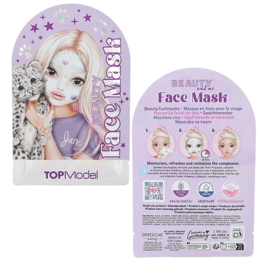 TOPModel Masque en tissu  BEAUTY and ME