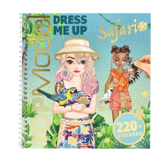 TOPModel Dress Me Up Stickerbuch Safari