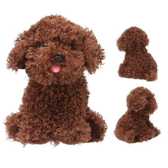 TM Peluche chien Cody marron foncé 16 cm FUR EVER FRIENDS