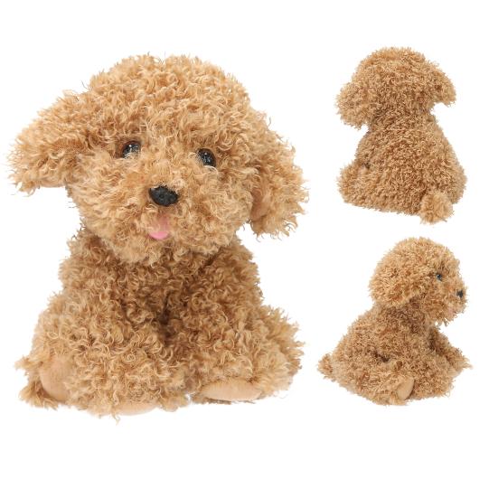 TM Peluche chien Holly marron clair 16 cm FUR EVER FRIENDS