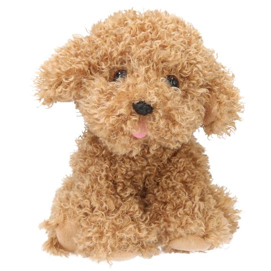 TM Peluche chien Holly marron clair 16 cm FUR EVER FRIENDS
