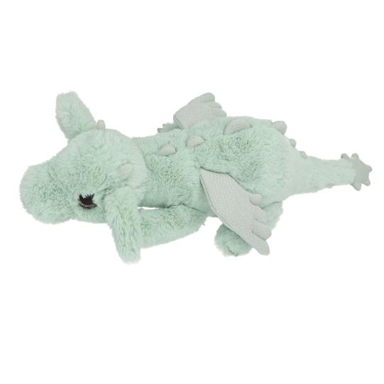 SNUKIS Peluche dragon vert