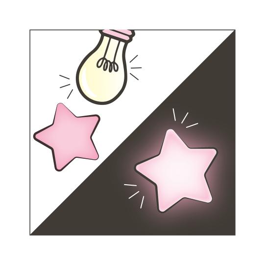 Ylvi Glow in the Dark Sticker