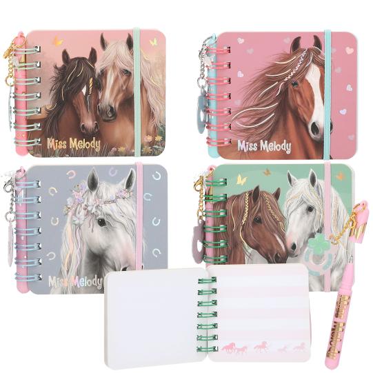 Miss Melody Set de carnets de notes 