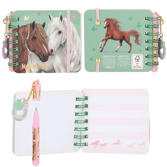 Miss Melody Set de carnets de notes 