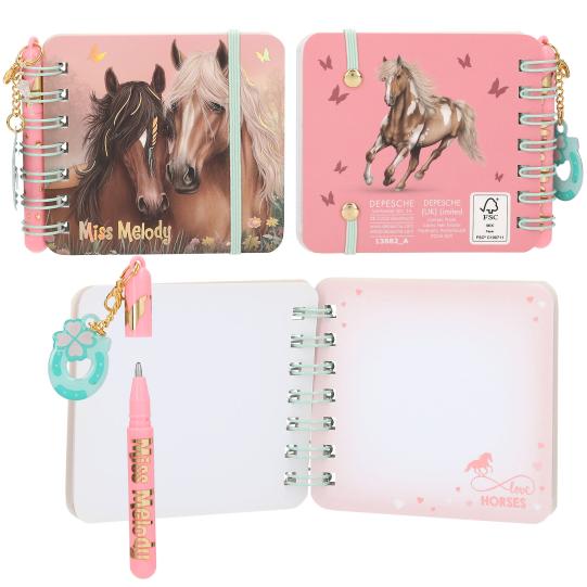 Miss Melody Set de carnets de notes 