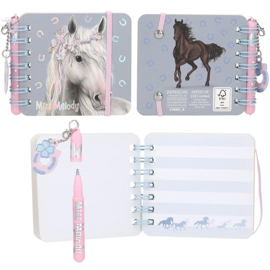 Miss Melody Set de carnets de notes 