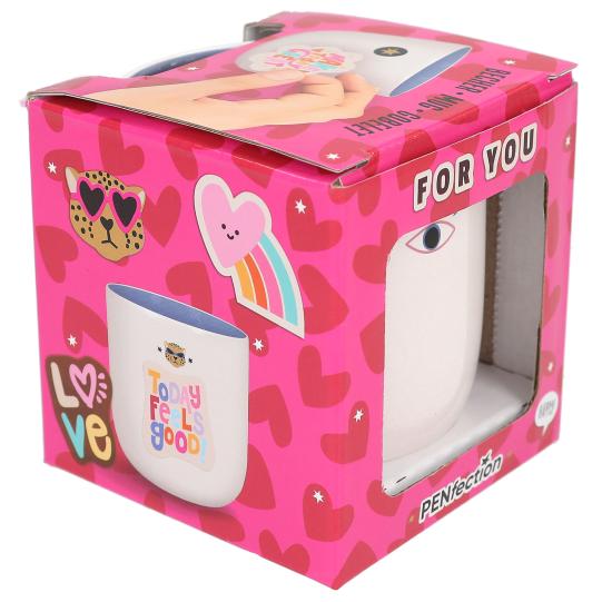 PENfection Gobelet motifs Léopard et il