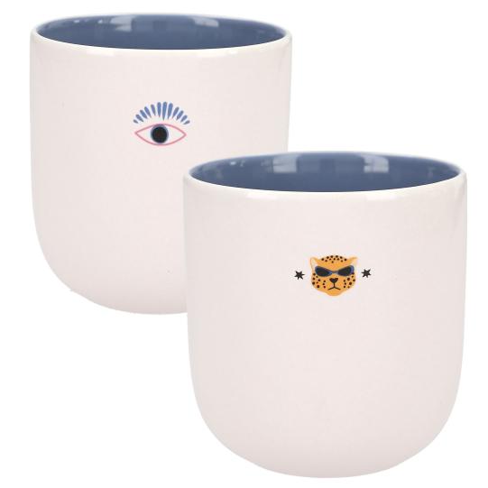 PENfection Gobelet motifs Léopard et il