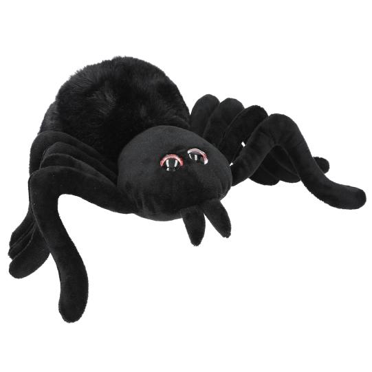 Adventure World Peluche Araignée 20 cm Noire