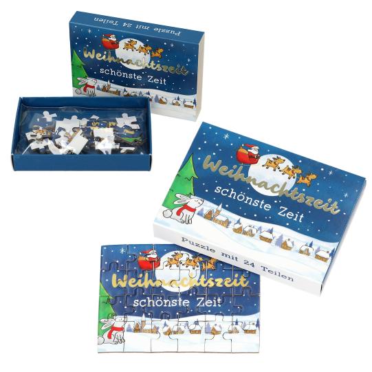 Weihnachtliche Mini Puzzle