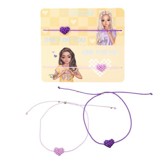 TOPModel Heart Bracelet Set