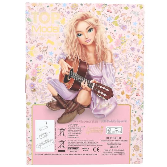 TOPModel Diary With Code And Sound COWGIRL