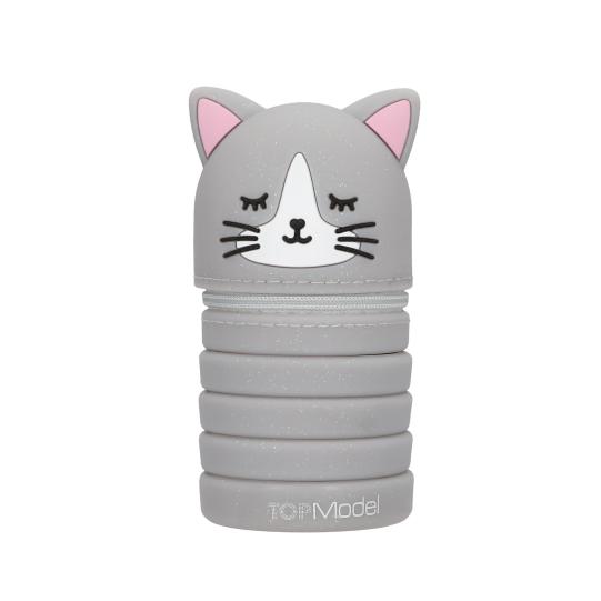 TOPModel Silicon Pencil Tube BLOOMING KITTY