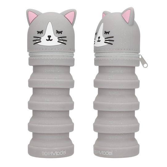 TOPModel Silicon Pencil Tube BLOOMING KITTY