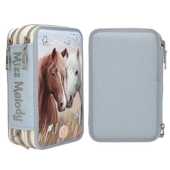 Miss Melody Triple Pencil Case LED