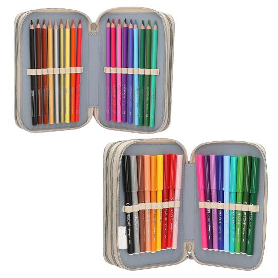 Miss Melody Triple Pencil Case LED