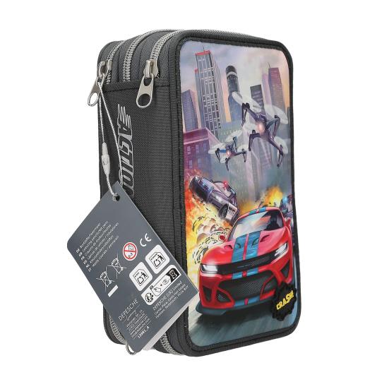 Action World Trousse 3 niveaux avec LED