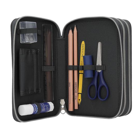 Action World Trousse 3 niveaux avec LED