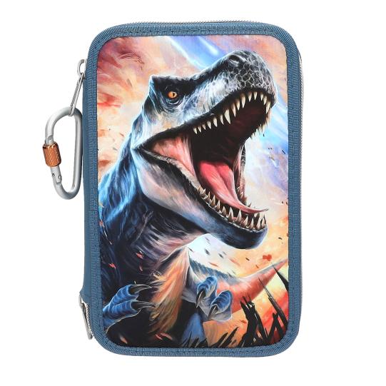 Dino World estuche triple 