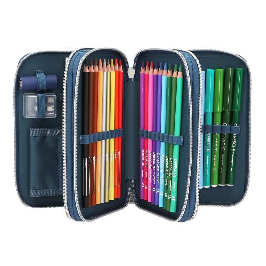 Dino World estuche triple 