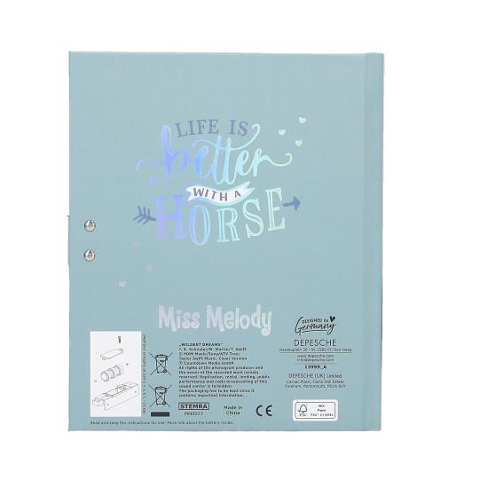 Miss Melody Diary With Code And Sound, Design 2