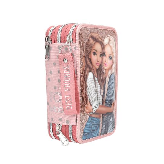 TOPModel Triple Pencil Case DOTS