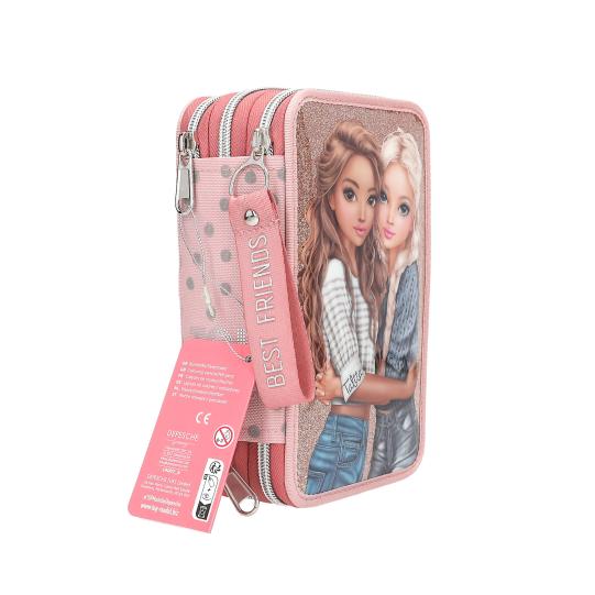 TOPModel Triple Pencil Case DOTS