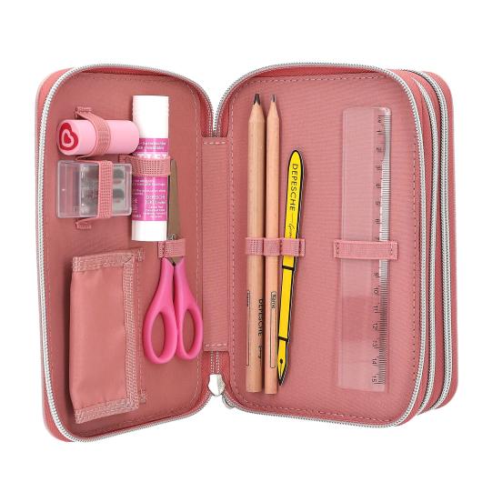 TOPModel Triple Pencil Case DOTS