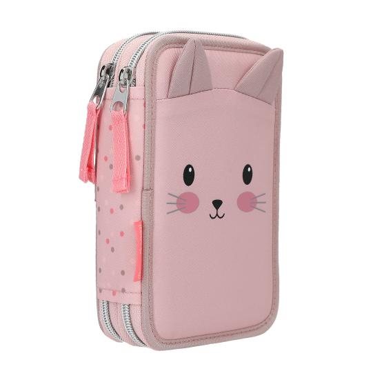 Princess Mimi Double Pencil Case Cat