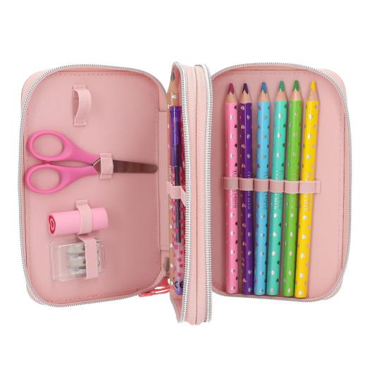 Princess Mimi Double Pencil Case Cat