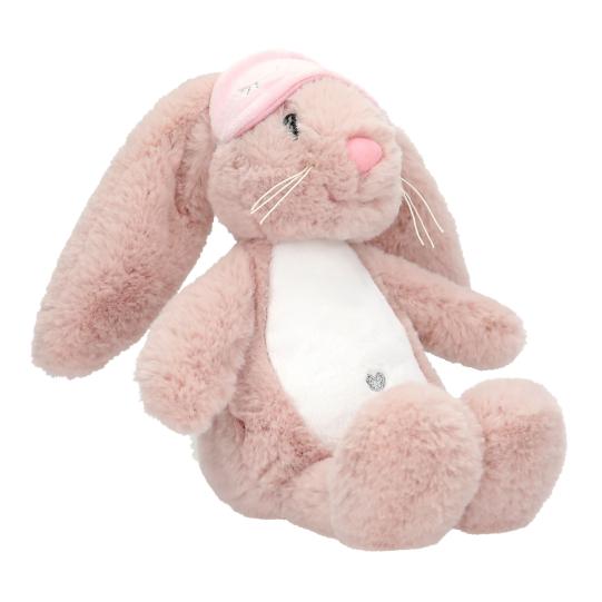 Princess Mimi knuffel konijn Nelly met slaapmasker