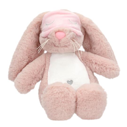 Princess Mimi knuffel konijn Nelly met slaapmasker