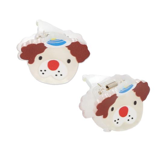 Princess Mimi pinzas para el pelo con estampado