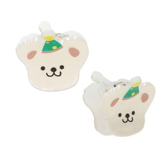 Princess Mimi pinzas para el pelo con estampado