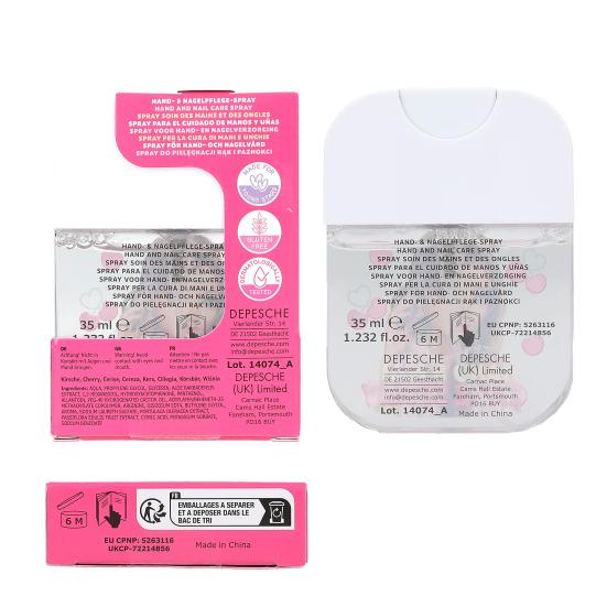 TOPModel spray para cuidado de manos y uñas CANDY GLAM 