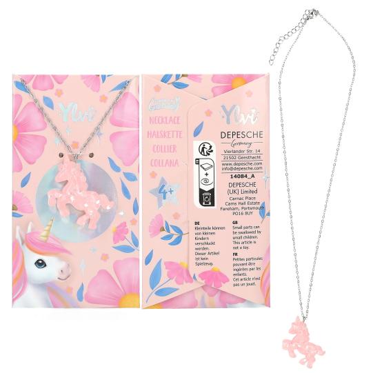 Ylvi Kette Einhorn Glitzer