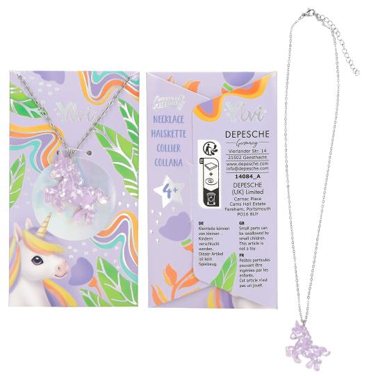 Ylvi Kette Einhorn Glitzer