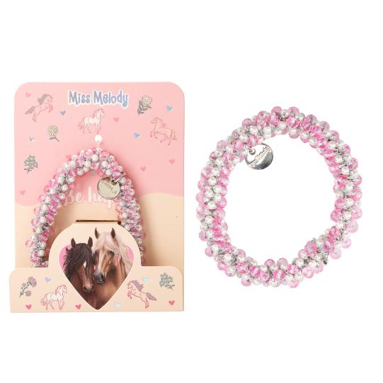 Miss Melody Bracelet cheveux pierres