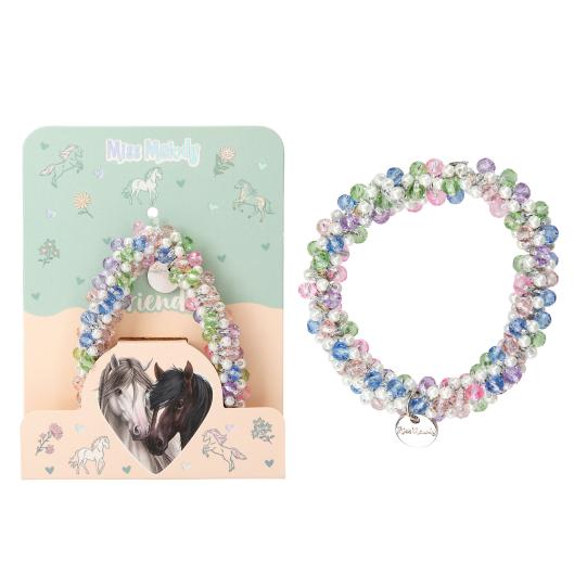 Miss Melody Bracelet cheveux pierres