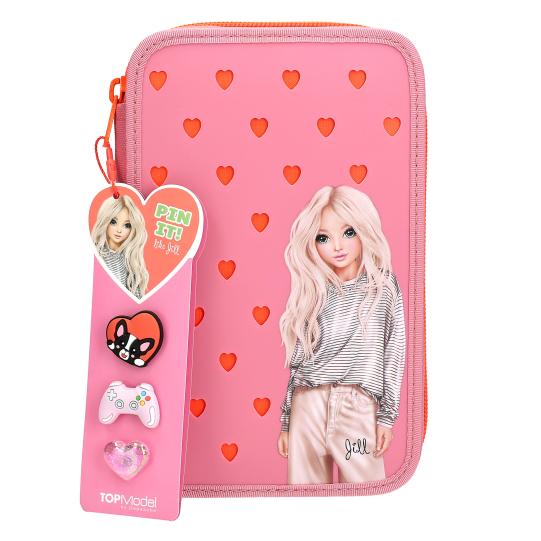 TOPModel 3-vaks etui met pins 2.0