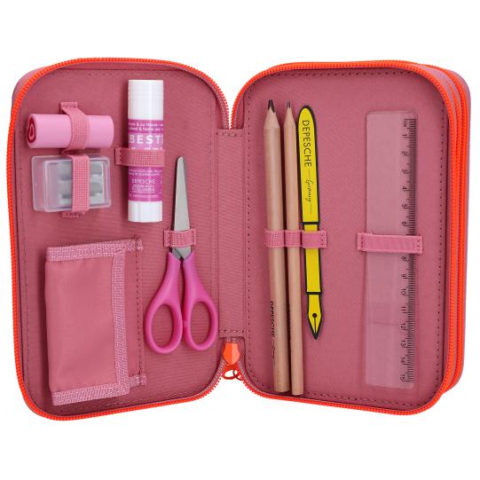 TOPModel 3-vaks etui met pins 2.0