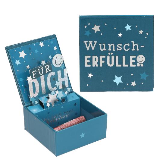 WUNSCHERFÜLLER Pop up Box für Geldgeschenke