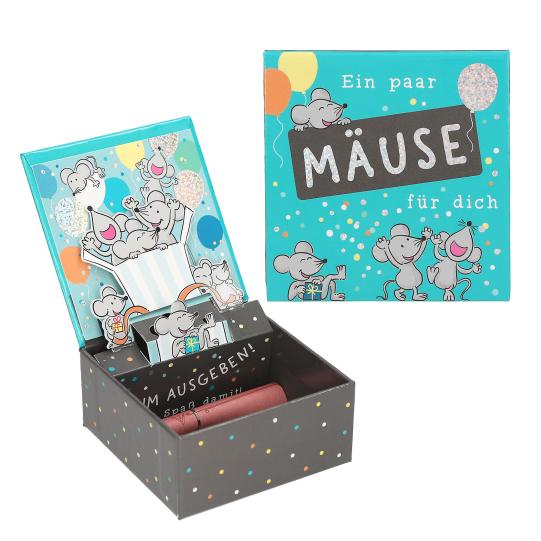 WUNSCHERFÜLLER Pop up Box für Geldgeschenke