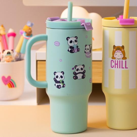 PENfection To Go Cup With Straw PANDA