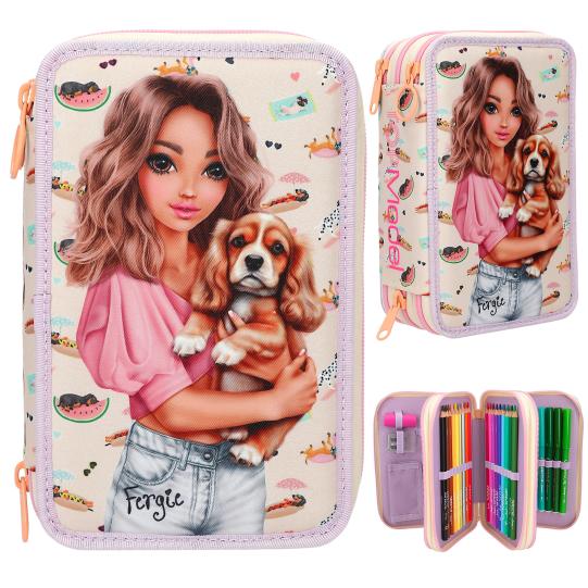 TOPModel 3-vaks etui SUNNY DOG