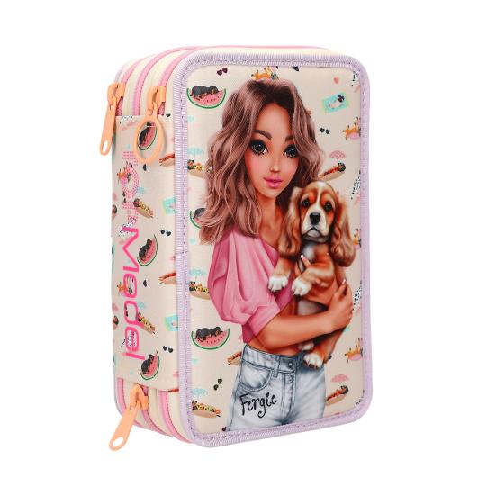 TOPModel 3-vaks etui SUNNY DOG