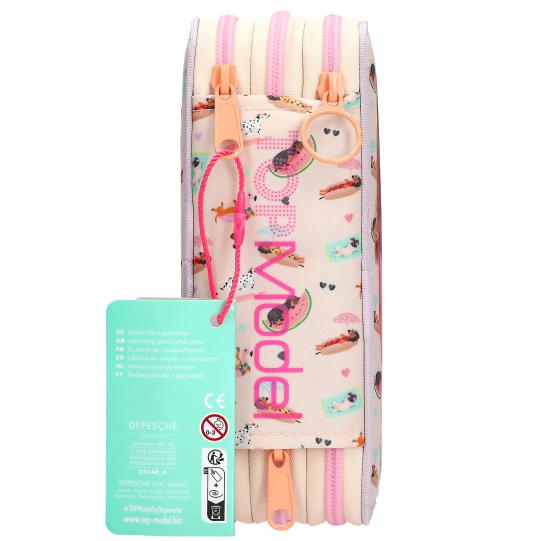 TOPModel 3-vaks etui SUNNY DOG