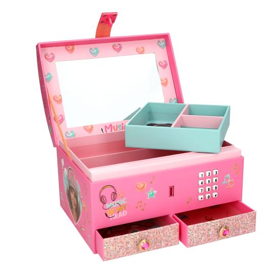 TOPModel grand coffret à bijoux avec code et son MUSIC